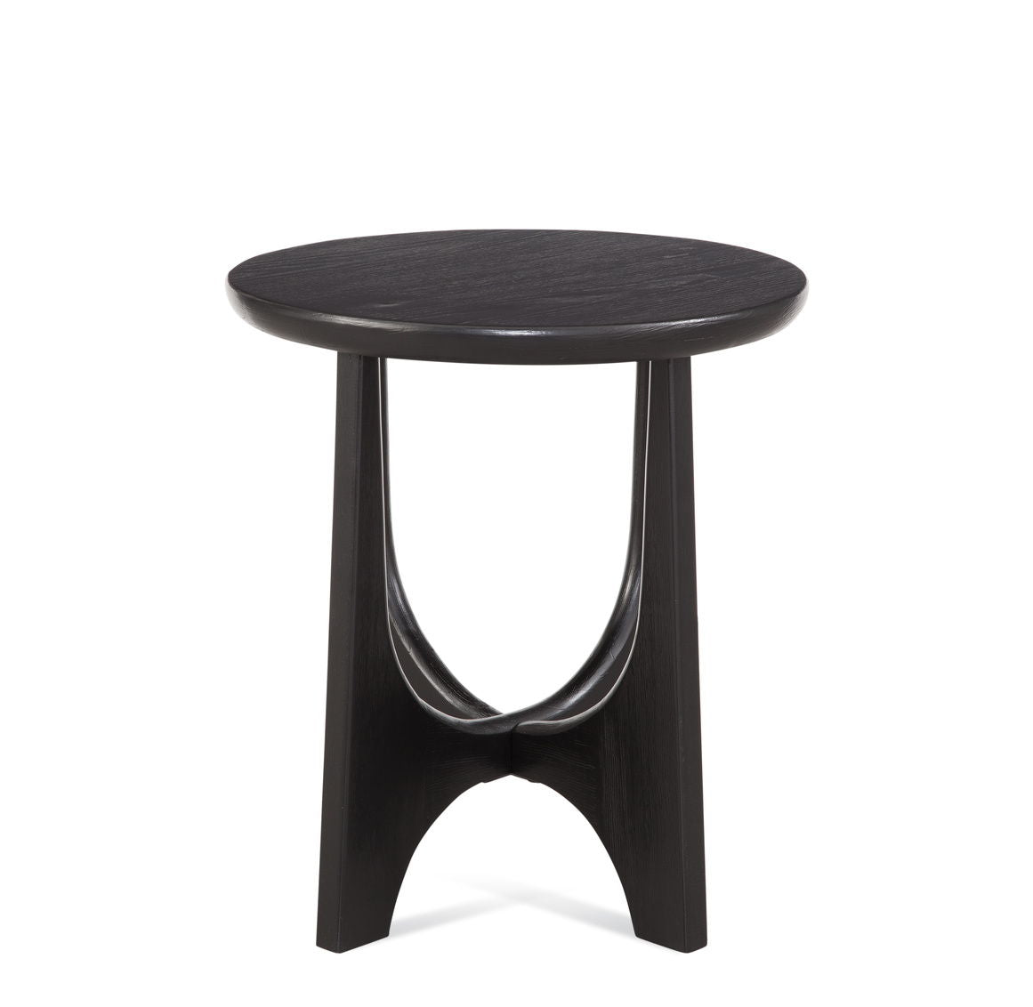 Dunnigan - Round End Table - Black