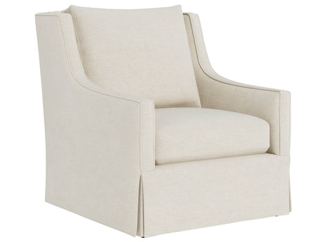 Hudson - Swivel Chair - White