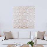 Geometric Wall Hanging - Beige