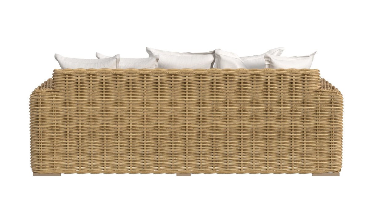 Playa - Loveseat - Light Brown / White