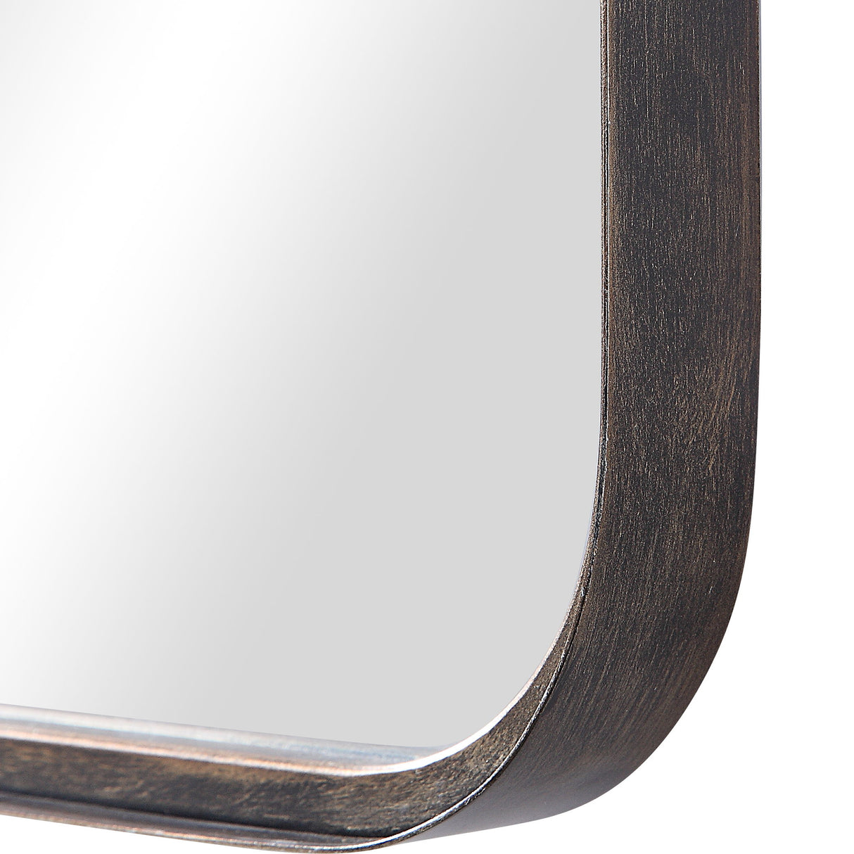 Mirror With Gold Highlights - Rich Dark Bronze