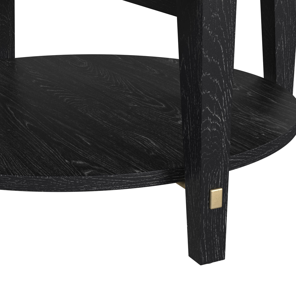 Whitfield - Round Cocktail Table - Black