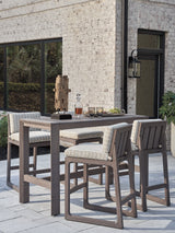 Mozambique - Bistro Table - Dark Brown