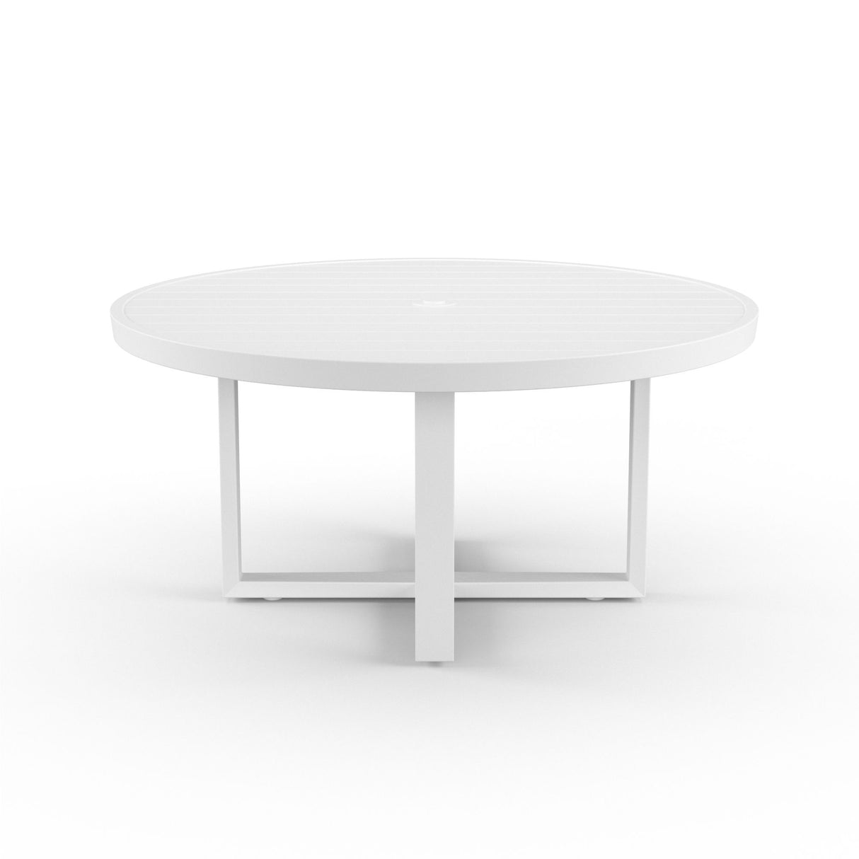 Newport - Round Dining Table - White