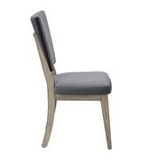 Vivien - Dining Chair - Silver Primavera / Dark Gray