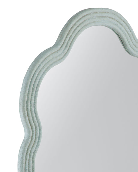 Arianna - Wall Mirror - Matte Light Blue