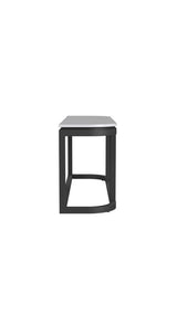 Malibu - Console Table - Black / White