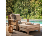 Coastal Living Outdoor - Saratoga Ottoman - Light Brown