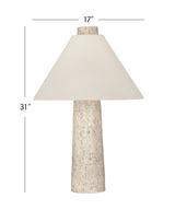 Berks - Table Lamp - Textured Cream