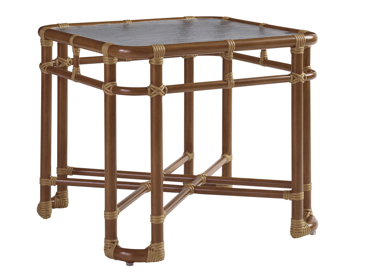 Sandpiper Bay - Square End Table - Dark Brown