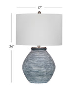 Midlands - Table Lamp - Blue