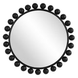 Round Mirror - Matte Black