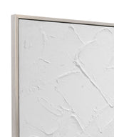 Paradisio - Framed Canvas - White