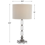 Table Lamp - Dark Antique Nickel