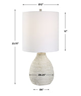 Table Lamp - Antique White