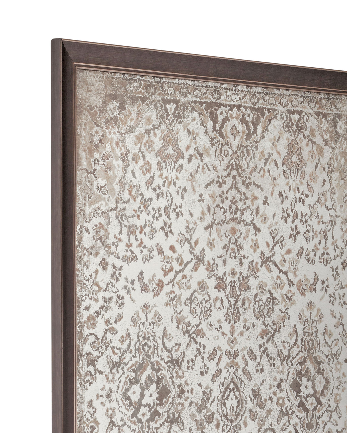 Marin - Floor Mirror - Gray / Brown