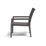 Vegas - Stackable Sling Club Chair - Graphite