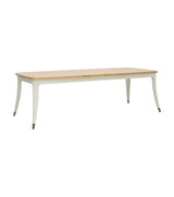 Winslet - Dining Table - Light Brown / White