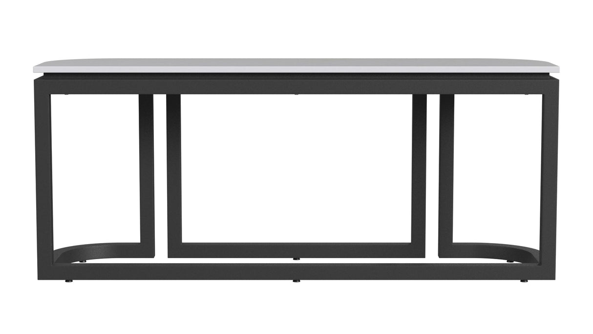 Malibu - Console Table - Black / White