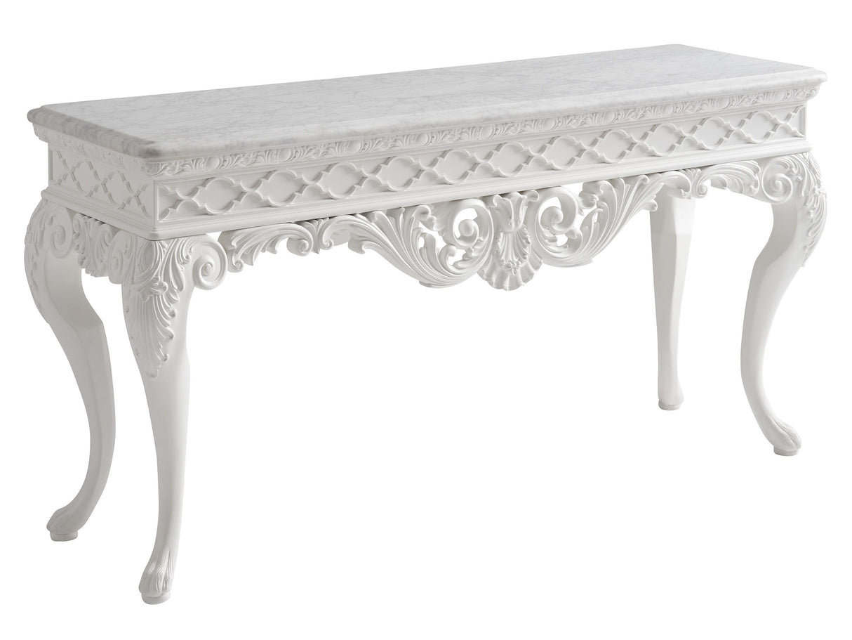 Villa Blanca - Mykonos Console Table - White