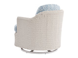 Ocean Breeze Promenade - Occasional Chair - White / Light Blue