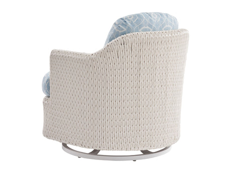 Ocean Breeze Promenade - Occasional Chair - White / Light Blue