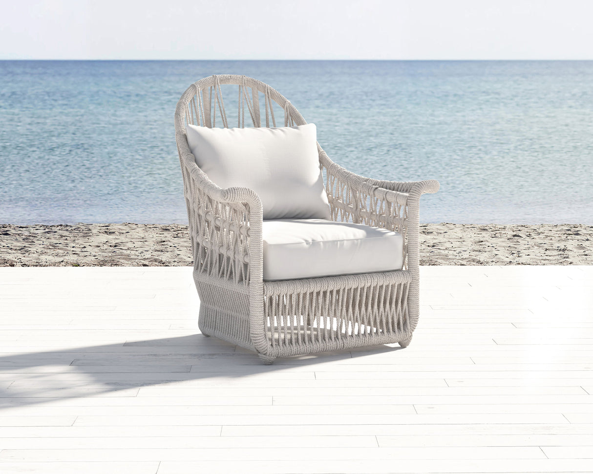 Dana - Rope Wing Chair - Natural