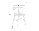 Grannen - White - Dining Room Side Chair (Set of 2)