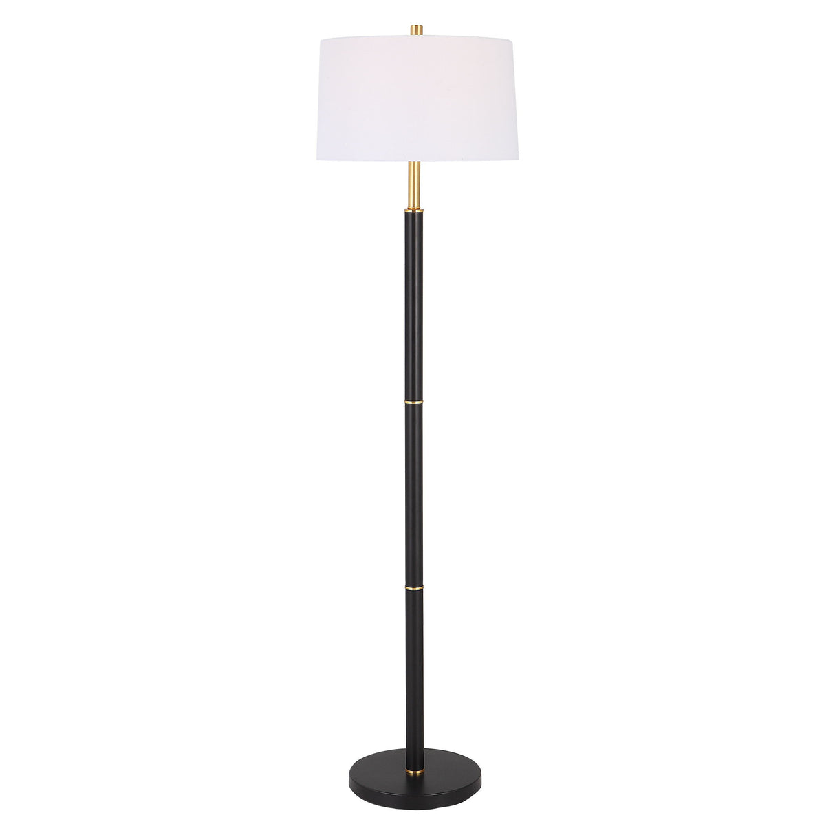 Floor Lamp - Black & Gold