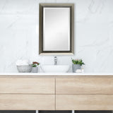 Mirror Vertically Or Horizontally - Warm Silver