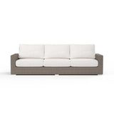 Coronado - Sofa, With Self Welt - Canvas Flax / Dark Brown