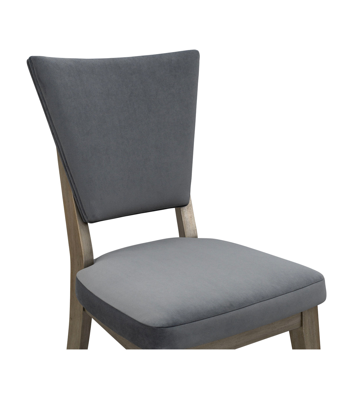 Vivien - Dining Chair - Silver Primavera / Dark Gray