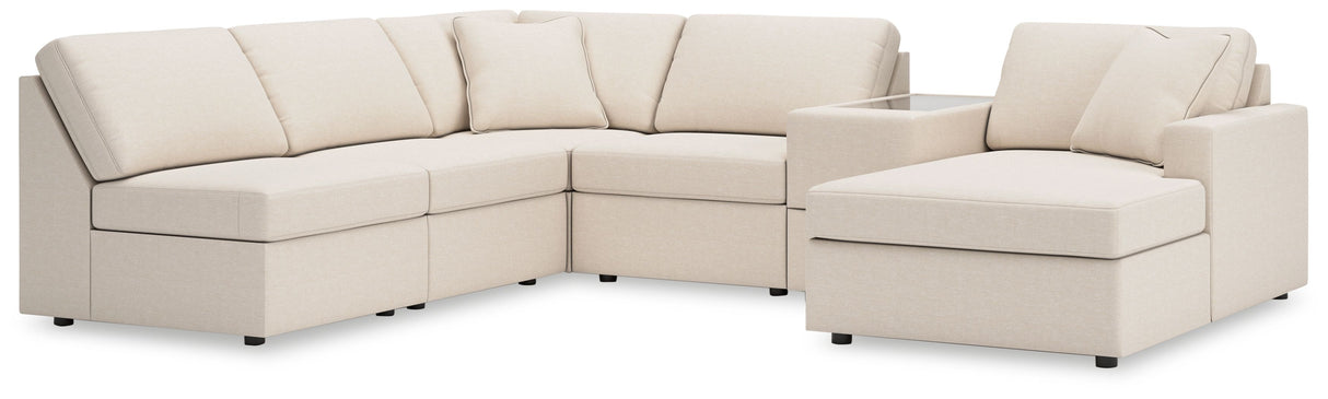 Modmax - Oyster - Sectional