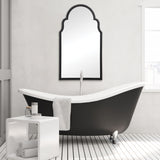 Arch Mirror - Satin Black