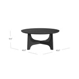 Dunnigan - Round Cocktail Table - Black