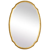 Mirror - Lightly Antiqued Gold