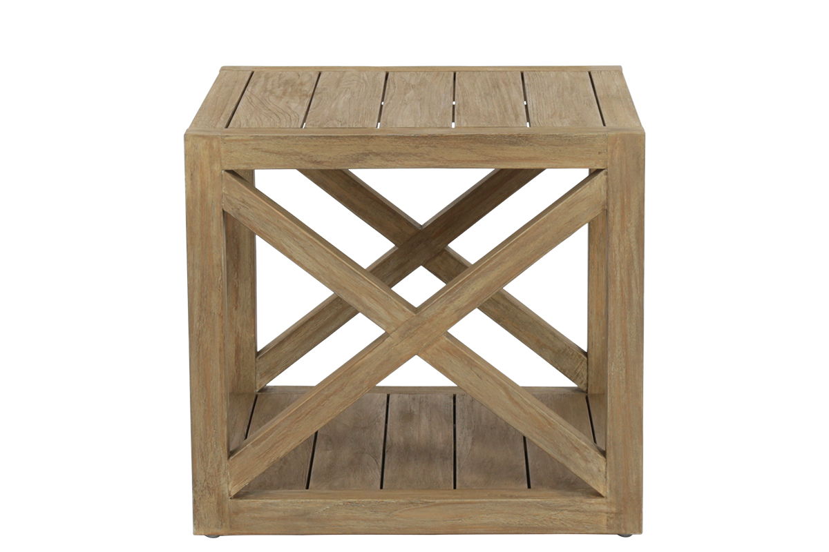 Coastal Teak - X End Table - Teak