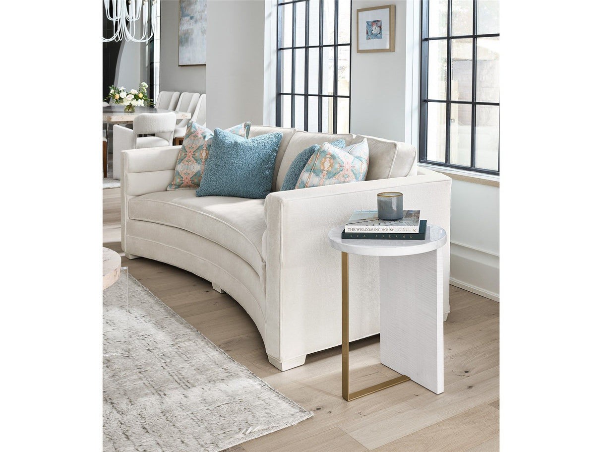 Tranquility - Miranda Kerr Home - Reverie Round Accent Table - White