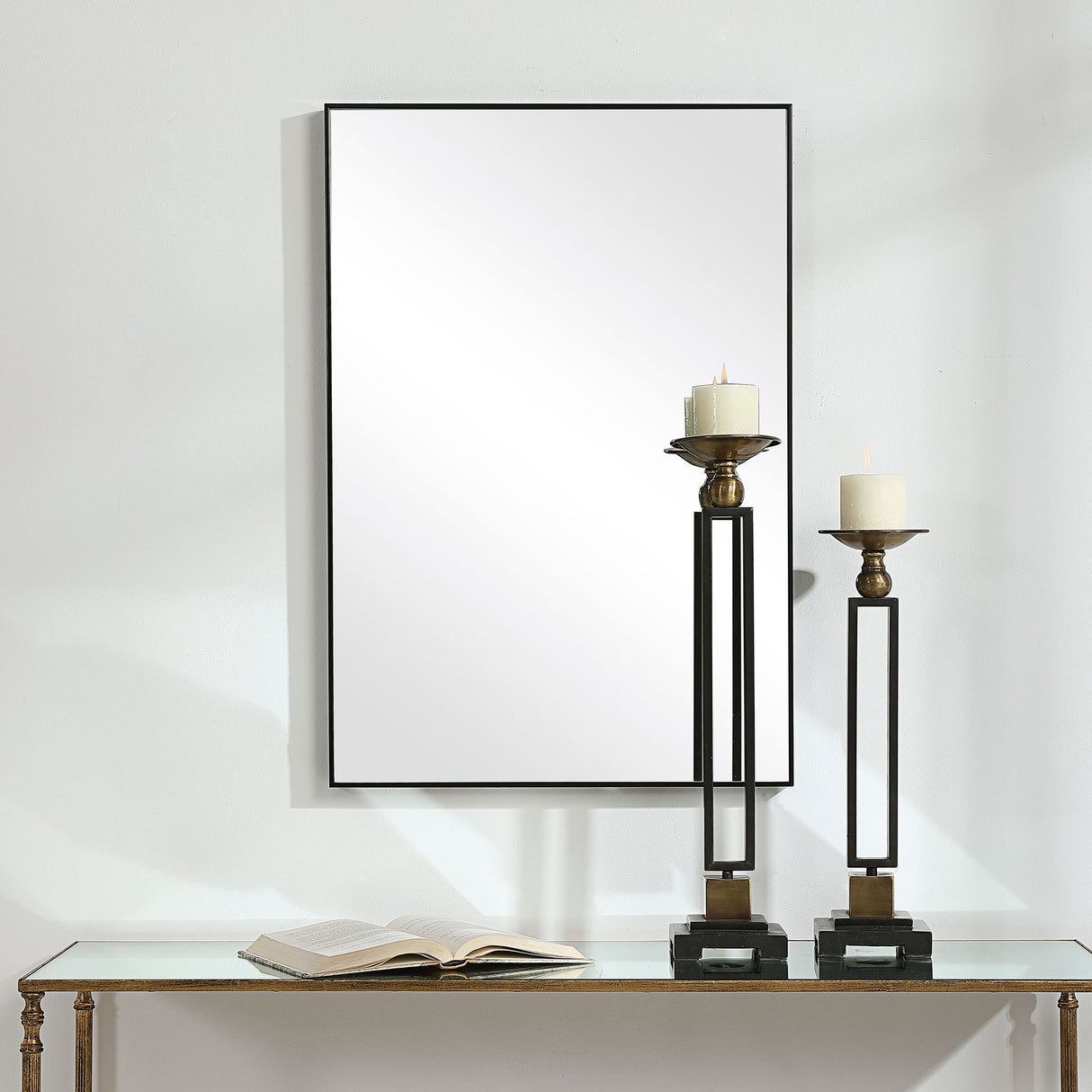 Mirror Vertical Or Horizontal - Black