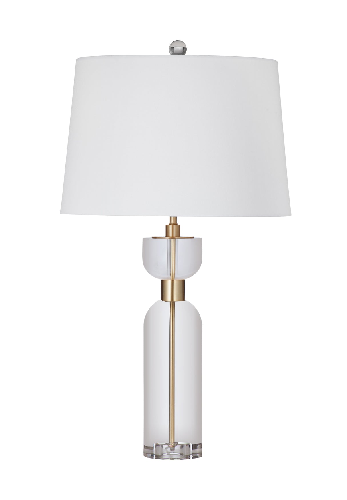 Bollin - Table Lamp - Crystal / Brass