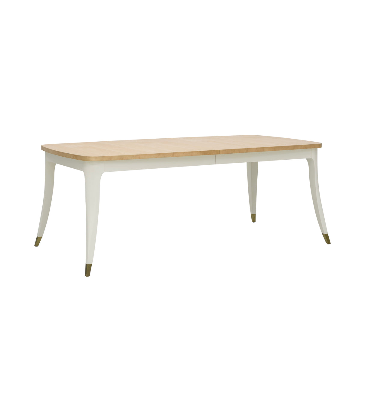 Winslet - Dining Table - Light Brown / White