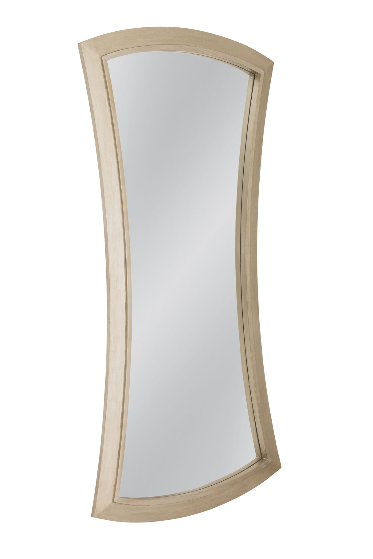 Biles - Floor Mirror - Silver Leaf