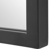 Beautiful Arch Mirror - Satin Black