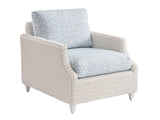 Ocean Breeze Promenade - Lounge Chair - White / Light Blue