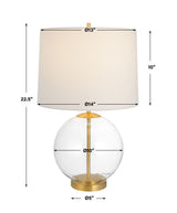 Table Lamp - Clear