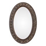 Mirror With Antique Gold Undertones - Bronze