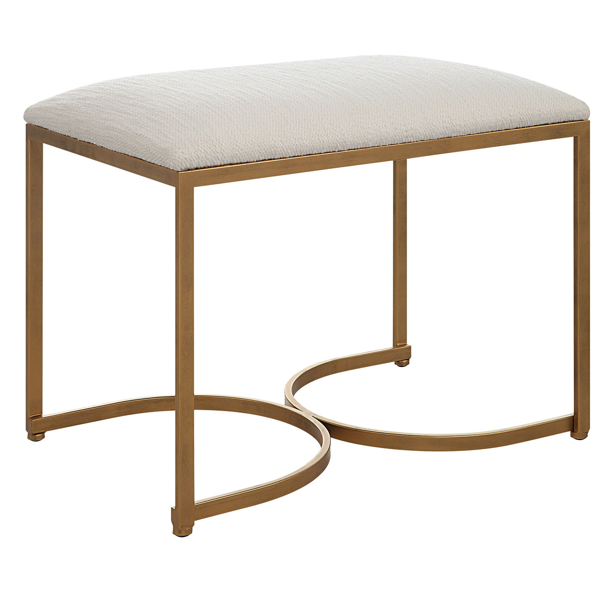 Accent Bench - Antique Brushed Brass