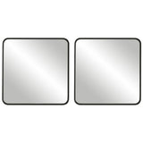 Mirror (Set of 2) - Satin Black