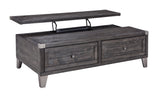 Todoe - Dark Gray - Lift Top Cocktail Table