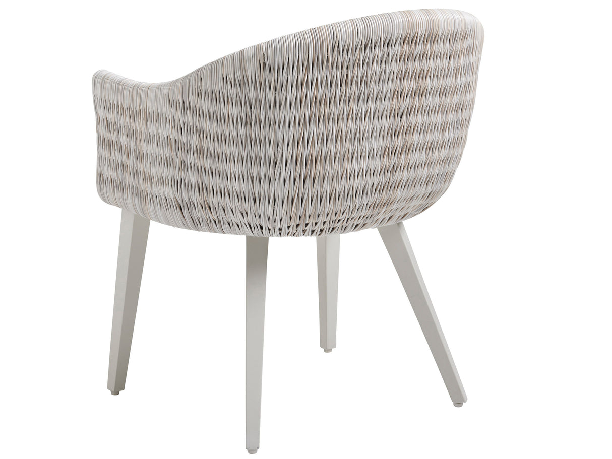 Seabrook - Arm Chair - Beige / White